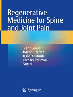 cover image of Regenerative Medicine for Spine and Joint Pain